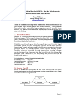 Documents.tips Contoh Analisis Melalui Amos Ketika Mediator Dan Moderator Dalam Satu Model