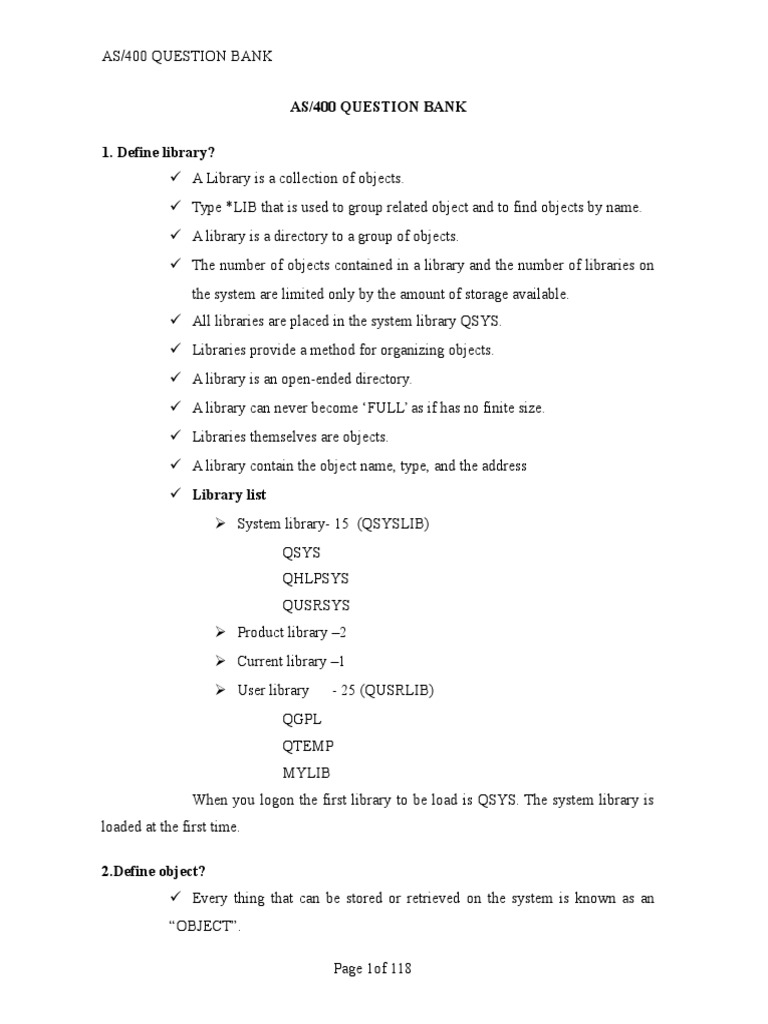 AS/400 Banking System Overview | PDF | File Format | Operating System