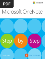 Download Microsoft Office OneNote Step by Step Practise Files by Curtis Frye by nkorelis SN316137886 doc pdf