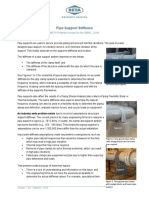 Pipe Support Stiffness - GMRC Project