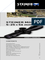 Steiner Military 5 25x56 Users Guide