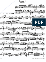 Bach Violin Sonata Partita Barenreiter PDF