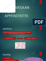 Pemeriksaan Fisik Appendix