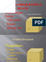 KD 6.2 Dimensi Tiga Menggambar Bangun Ruang