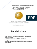 Evaluasi Penatalaksanaan Open Degloving Injury