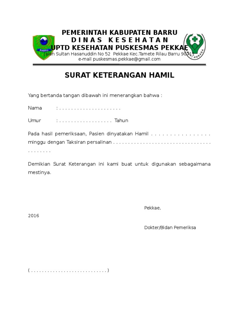 Surat Untuk Ibu Hamil