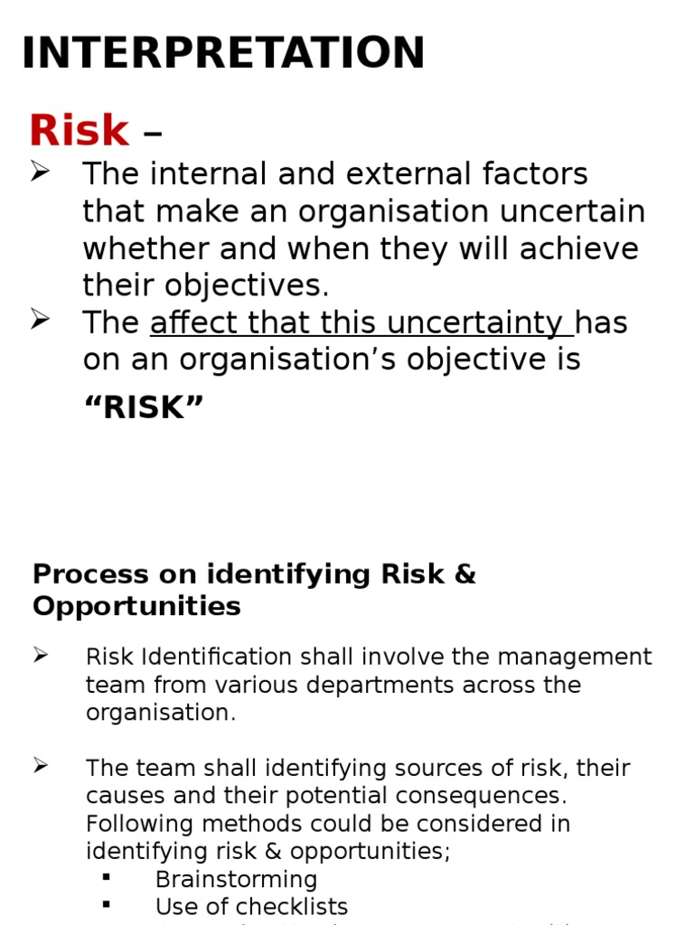 Risk Management for Organizations | PDF | Career & Growth | Business
