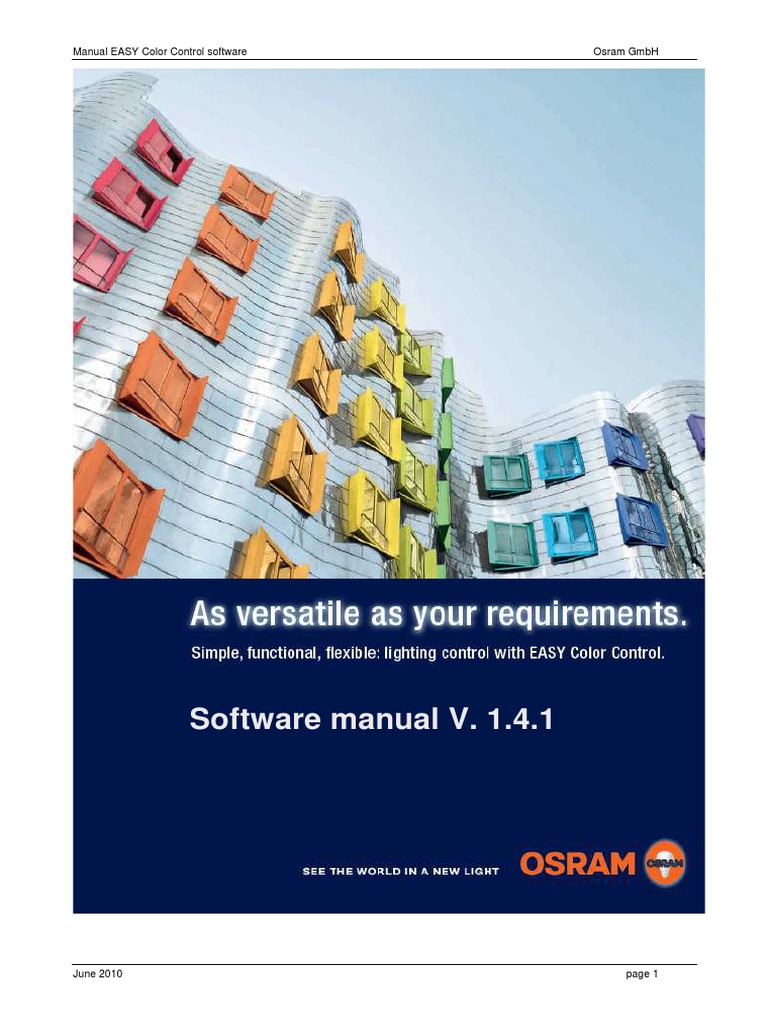 EASY Color Control Software Manual | PDF | Command Line Interface ...