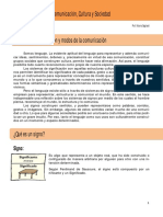 Sistemas de Significación y Modos de La Comunicación