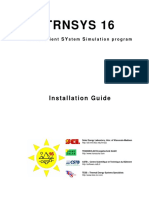 Trnsys16 Installationguide