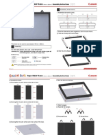 Paper Relief Frame: Assembly Instructions