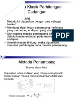 Materi Kuliah Minggu 6 - Metoda Klasik Perhitungan Cadangan