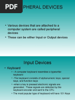 Peripheral Devices