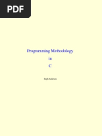 Programming Methodology In c