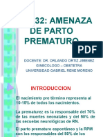  Amenaza de Parto Prematuro