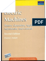 Electric Machines (2n Edition) - Charles I. Hubert