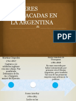 Mujeres Destacadas en La Argentina2