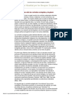 Conexiones Entre Las Corrientes Ecologistas y de Género