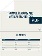 Medical Terminology and Anatomy