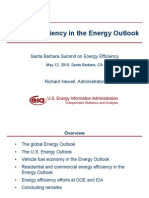 Energy Efficiency in The Energy Outlook