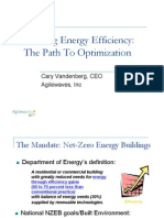 Building Energy Efficiency: The Path To Optimization: Cary Vandenberg, CEO Agilewaves, Inc