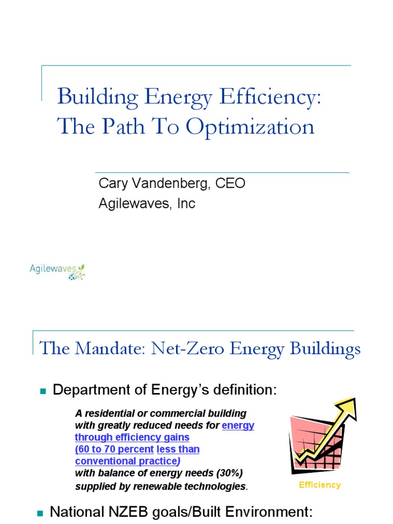 Optimizing Energy Efficiency in Buildings | PDF | Efficient Energy Use ...