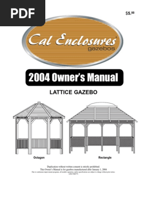 Gazebo Manual