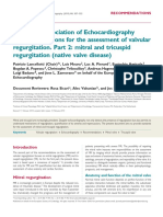 Eae Recommendations Mitral Tricuspid Regurgitation - Full