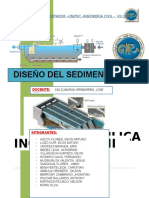 Monografia de Diseño Del Sedimentador Final