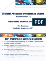 Sectoral Accounts and Balance Sheets