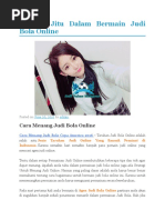 Download Strategi Jitu Dalam Bermain Judi Bola Online by Janice Tamin SN316187424 doc pdf