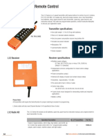 L12 Series Radio Remote Control