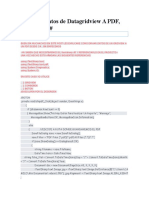 Exportar Datos de Datagridview A PDF