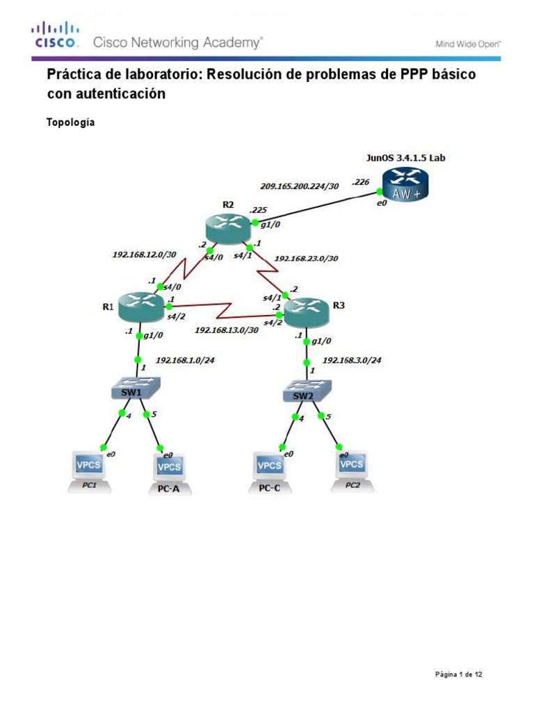 3 4 1 5 lab troubleshooting basic ppp with authentication juniper
