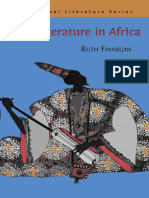 FINNEGAN, Ruth. Oral Literature in Africa