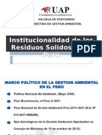 Instituciolaidad de los Rrss Peru