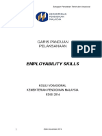 Garis Panduan Pelaksanaan Employability Skills 2015