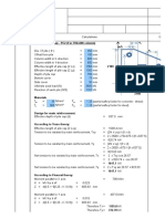 Design of pile cap - PC2 (For 750x300 column) a Φ/5 a: cu 2 m y 2 m