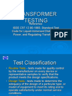 Module 4 - Transformer Testing