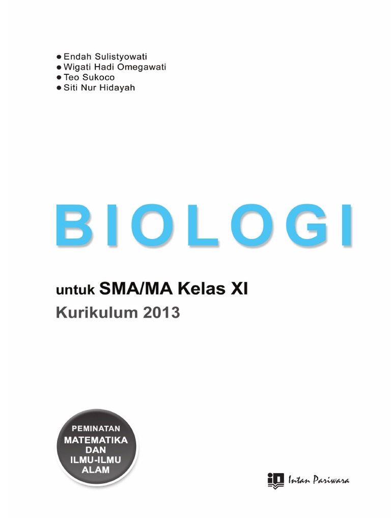 Buku Biologi Lintas Minat Kelas Xi Kurikulum 2013 Erlangga Pdf