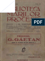 TGD - Mari Procese 9 Din 1928 PDF