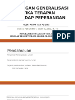 Pandangan Generalisasi Etika Terapan Terhadap Peperangan - Merry