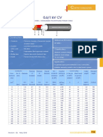 750 V 70 C THW (Mea Type A) : 0.6/1 KV CV