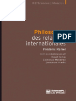 Frédéric Ramel, David Cumin, Clémence Mallatrait, Emmanuel Vianès-Philosophie Des Relations Internationales-Les Presses de Sciences Po (2011)