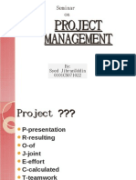 Seminar Proj Management