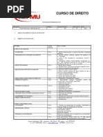  Direito Falimentar e Recuperacional