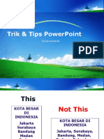 Tips & Trik Membuat Power Point