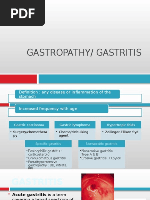 Gastritis Pptx Peptic Ulcer Stomach