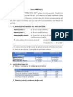 Presupuesto industrial 2015