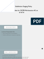 2016 Subdivision Staging Policy Draft LATR Slides For MCPB Worksession #2 On 6/16/16